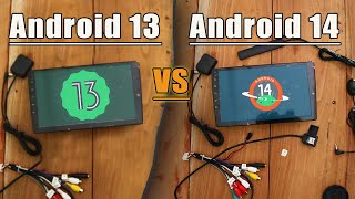 Android 13 vs Android 14 Car Stereo System : Benchmark Video