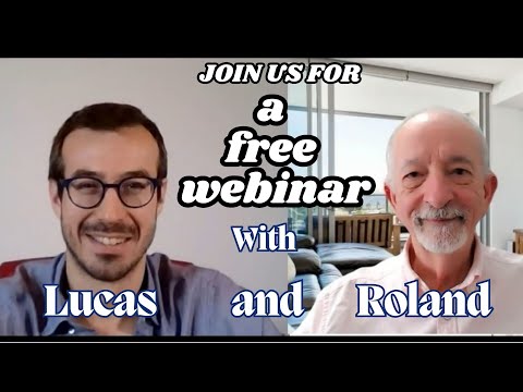 JOIN US FOR A FREE WEBINAR WITH LUCAS AND ROLAND. November 10, 2024 from 3:00 pm UTC. Enrol now!