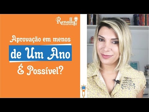 Passar em Concurso Público em Menos de Um Ano?