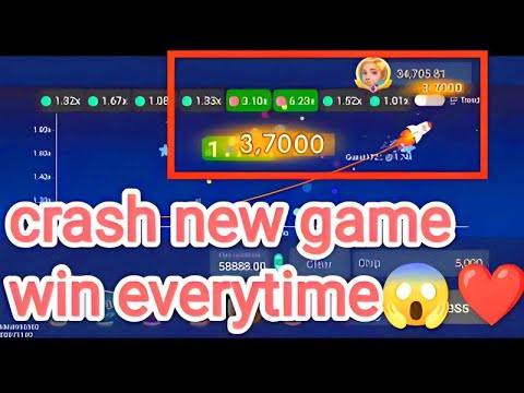 CRASH GAME KAISE KHELE 40K JIT GAYA 5 MIN MAIN😱❤|crash win everytime| crash new game trick😱❤