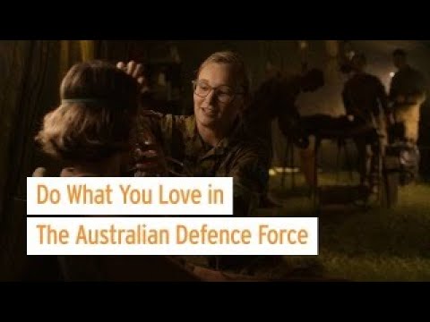 Do What You Love in The Australian Defence Force