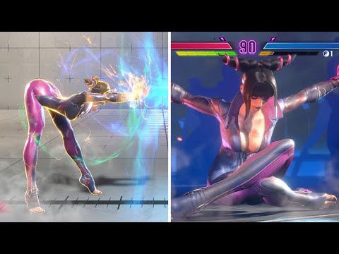 What if Juri used Chun-Li's special move? Street Fighter 6 MOD