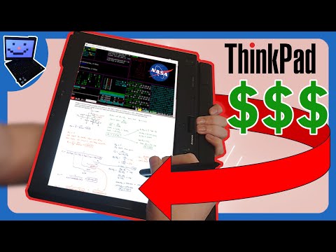 This ThinkPad Tablet Cost THOUSANDS More Than The Original iPad (ThinkPad X201 Tablet)