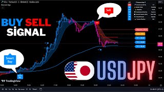 🔴Live USDJPY 5-Minute Buy And Sell Signals -Trading Signals-Scalping Strategy-Diamond Algo-