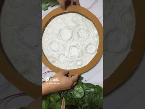 Diy Moon craft | Cement Craft #mooncraft #diy #diyprojects #homedecor #cementcraft #shorts #viral