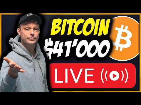 BITCOIN LIVE RIGHT NOW ABOVE 40K!!!!!!!!!!!! 🚨🚨