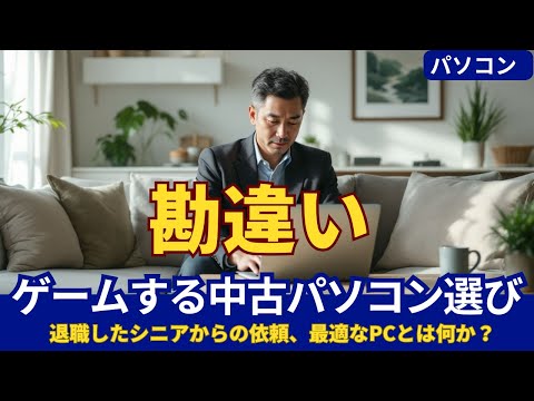 シニアにパソコンをすすめる時の落とし穴 - ソリティア専用PCの真実