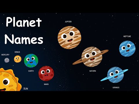 Planet Names for Kids #viralvideo #kidssong #childrensongs #trendingvideo #planetnames #kidsmusic