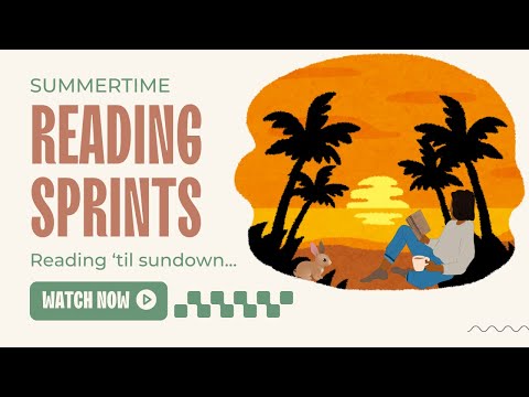 Reading Sprints and Productivity Sprints | Mondays 9a-9p EST