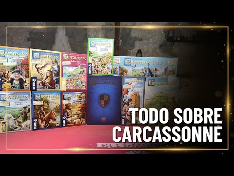 Mucho más que uno de los MEJORES juegos de INICIACIÓN - CARCASSONNE y TODAS las Expansiones