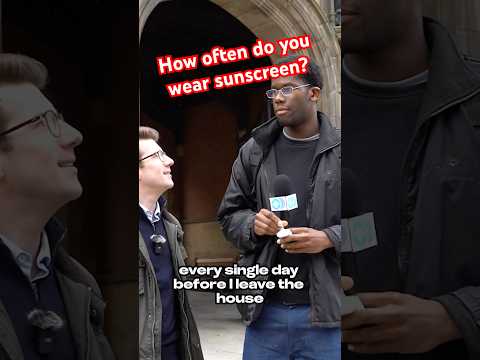 How often do you wear sunscreen? #shorts