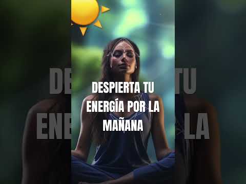 POTENTE #meditacionguiada para despertar tu energía interior y comenzar el día 🔥pruébala! #shorts