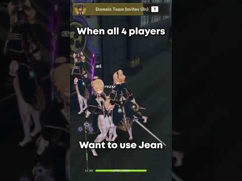 When EVERYONE in CO-OP wants to use JEAN