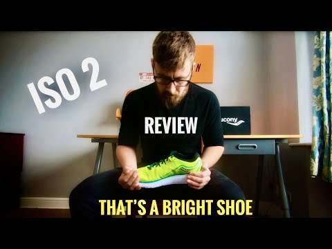 WHO KNEW A SHOE COULD BE THIS BRIGHT! JOG ON Shoe Review - The Saucony Ride ISO 2