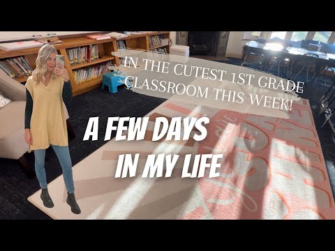 VLOG | applying at my dream school, subbing in 1st grade + decorate for christmas with me!