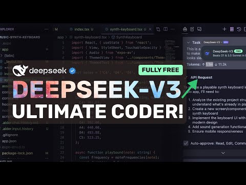 DeepSeek-V3 (Free API) + Cline & Aider : This is The BEST AI Coding Setup Right Now! (Beats Cursor!)