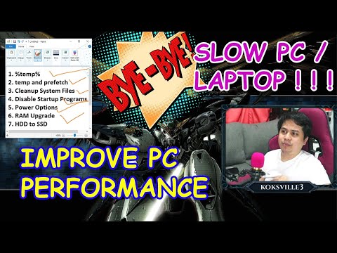 How to Save your SUPER SLOW / OLD PC/LAPTOP - Guide on how to IMPROVE PC Performance