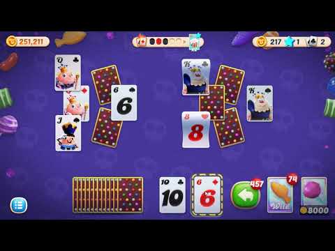 Candy Crush Solitaire Level 591 - NO BOOSTERS GAMEPLAY 🍬🃏 | SKILLGAMING ✔️