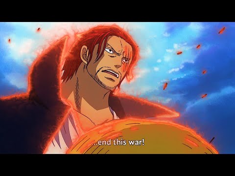 Everyone is shocked with Shanks in the Marineford war😨🔥(English Sub)