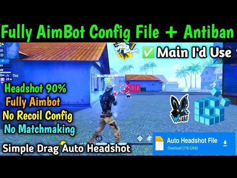 🔥 Auto headshot config file free fire aimbot + aimlock | Headshot config file free fire max