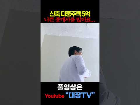 신축급 다중주택 5억...? 하지만 임차인들은 죽어가요...