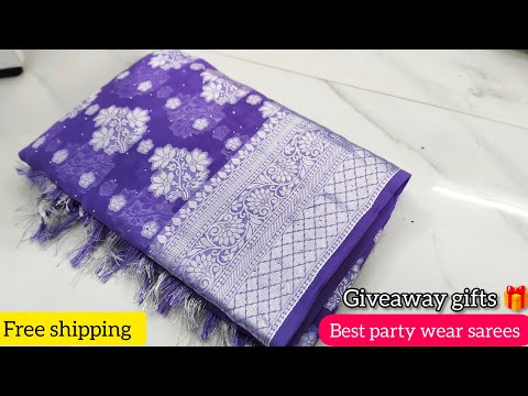 ❤️Mixed Offer sarees collection (12.11.2024) New Collection 🎁 Giveaway