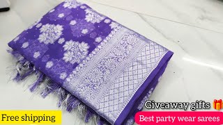 ❤️Mixed Offer sarees collection (12.11.2024) New Collection 🎁 Giveaway