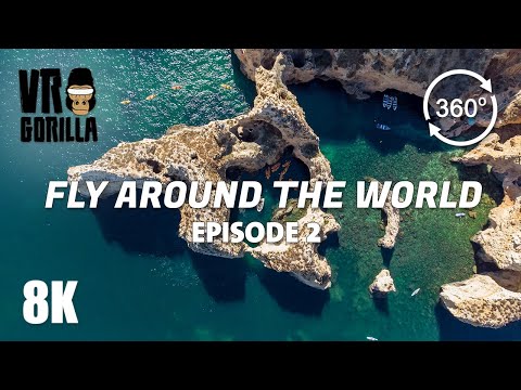 Fly Around the World in 360 - Episode 2 - 8K 360 Aerial VR Video