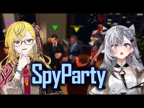 【SpyParty】Taela is back.. surely we can read each other's mind?!?