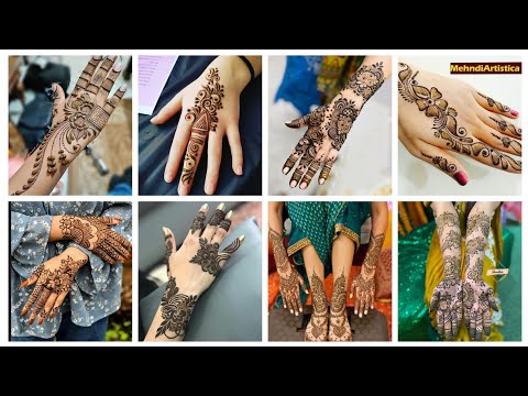 Gorgeous Mehndi Design Ideas|| Unique Mehndi Design 2024|| simpl Mehndi Design