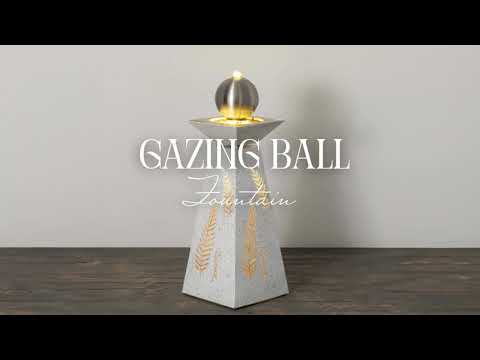 Gazing Ball Fountain