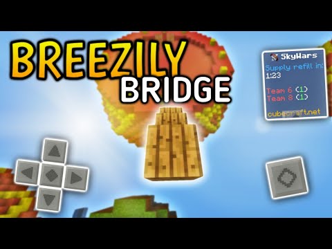 🔥Skywars Pero Solo Puedo Hacer BREEZILY BRIDGE🔥!! MINECRAFT PE | CUBECRAFT