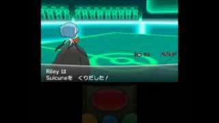 ポケモンXY 色違いメガサーナイト VSダークライ Pokemon