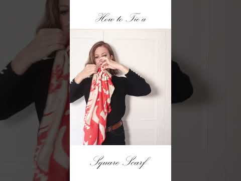 How to Tie a Square Scarf | Tie One