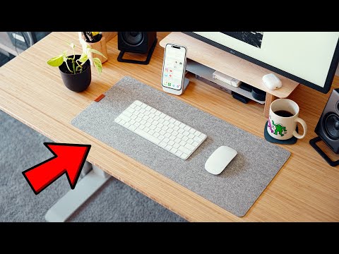 Which Desk Mat Is Right For Your Desk Setup? (Wool vs Leather vs Matte)