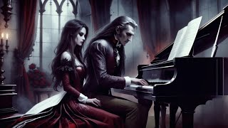 Dark Vampire Piano Music - Relaxing Music | Dark Academia | Study Music, Sleep Music, Sad Piano