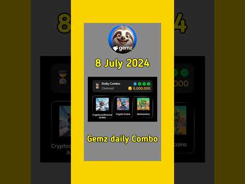 8 July Gemz daily combo