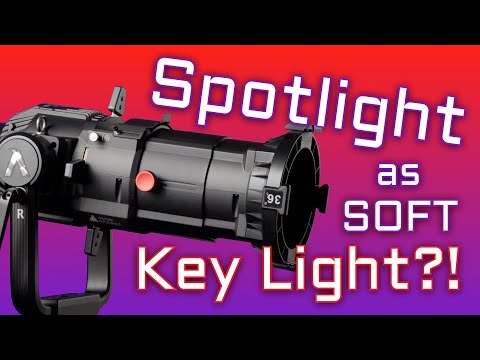 Sound Blanket as Key Light?! Featuring Aputure Spotlight Max