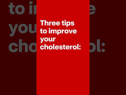 3 Tips to Improve Cholesterol #shorts