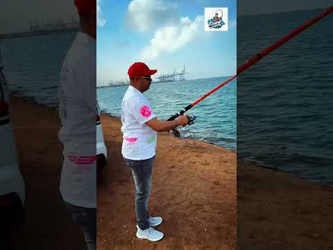 Fishing into The Beautiful Red Sea #viral #trending #jeddah # #jeddahcorniche #redsea #travel