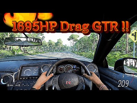 Car parking multiplayer- 1695hp Nissan GTR / Drag Setup / Test Drive