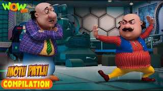 Dr Jhatka Ka Kung Fu | Motu Patlu Season 15 Compilation 2025 | 09 | Motu Patlu | Wow Kidz | #spot