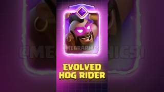 EVO Hog Rider💀 #clashroyale