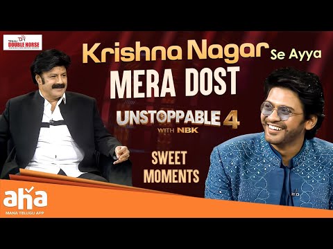 Krishna Nagar to Bombay : Naveen Polishetty’s Journey |Unstoppable with NBK | ahavideoIN