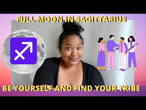 FULL MOON IN SAGITTARIUS - TUES JUN 14TH 2022