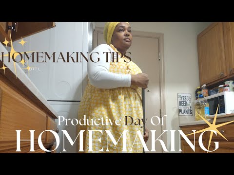 DITL Homemaking | Homemaking Tips | How to Meal Plan 101 & Cleaning Schedules