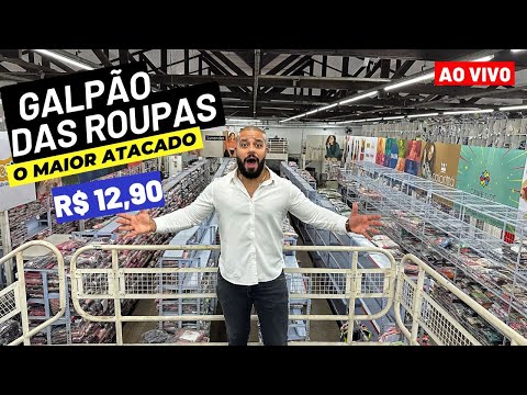 BRÁS SP | MEGA LOJA FÁBRICA MODA INFANTIL R$12,90 LIVE SHOP ATACADO MAIOR FORNECEDOR MODA INFANTIL