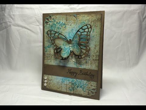 Craft With Me: Butterflies and Layers and Texture, Oh My!