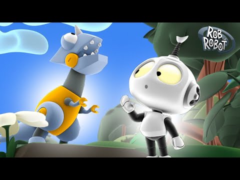 Dinosaur! | Rob The Robot | Preschool Learning