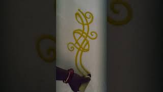 #simple #trending #ytshorts #viralvideo #viralshorts #side#border #rangoli #design #daily #use